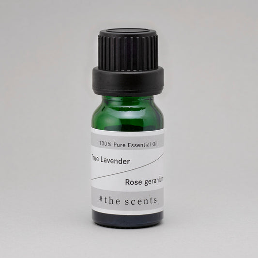True Lavender & Rose geranium  (ラベンダー・アングスティフォリア & ローズゼラニウム)