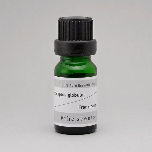 Eucalyptus globulus & Frankincense  (ユーカリ・グロブロス & フランキンセンス)