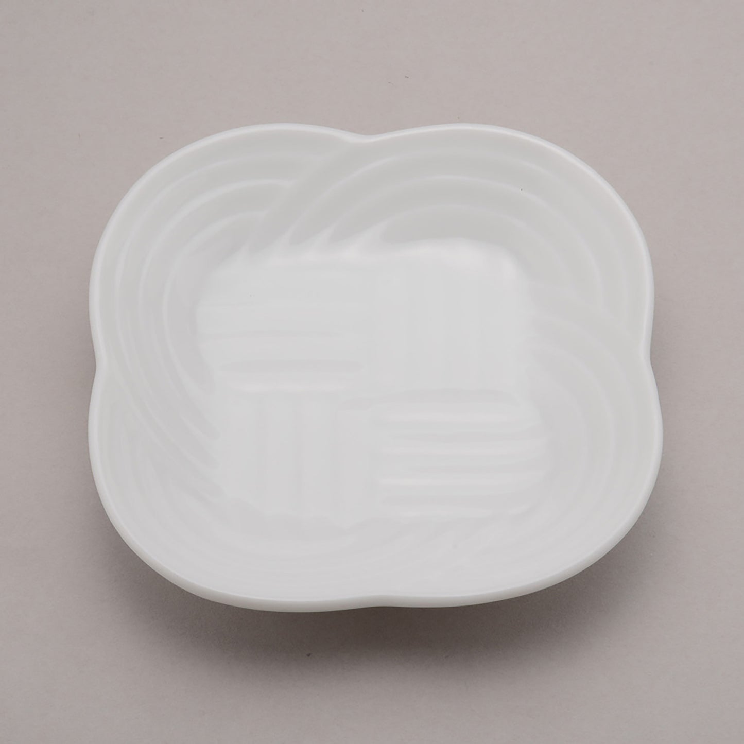 美濃焼 結 豆皿 【白】