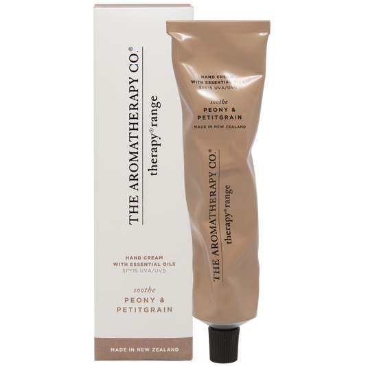 THE AROMATHERAPY CO. therapy range ハンドクリーム PEONY&PETITGRAIN