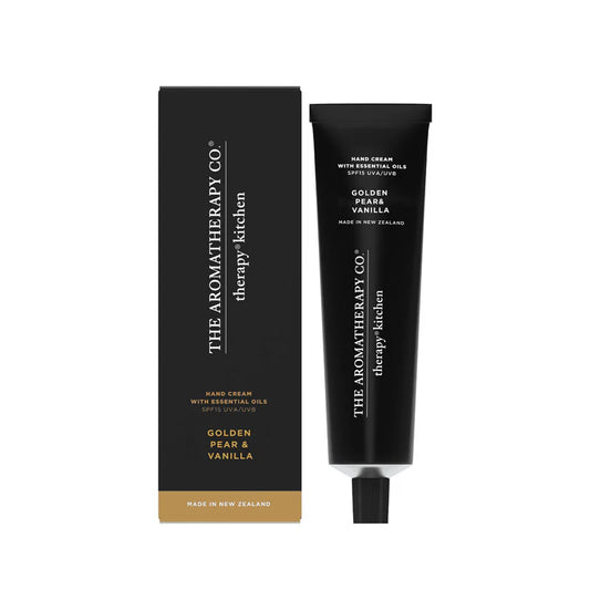 THE AROMATHERAPY CO.　therapy kitchen ハンドクリーム　GOLDEN PEAR ＆ VANILLA